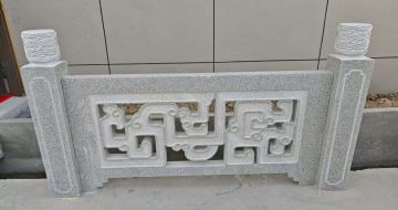 厦门芝麻白河道栏杆 桥栏杆