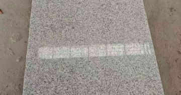 厦门芝麻白光面毛板