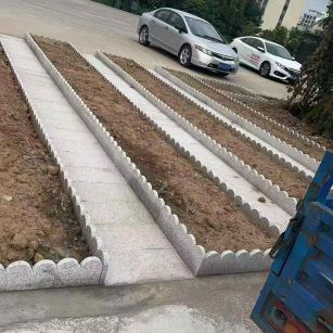 厦门芝麻白花边石