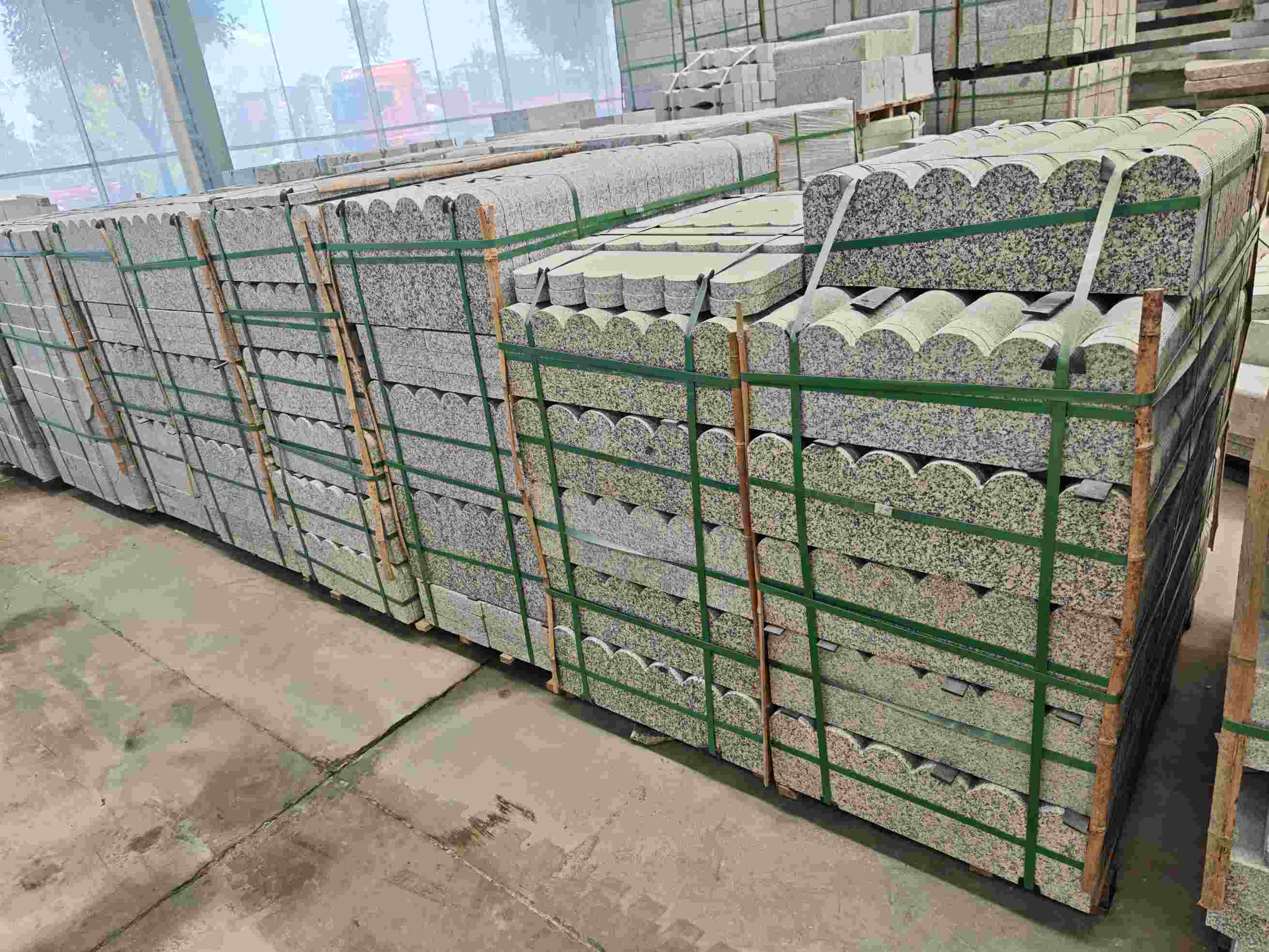 厦门芝麻白芙蓉白花边石