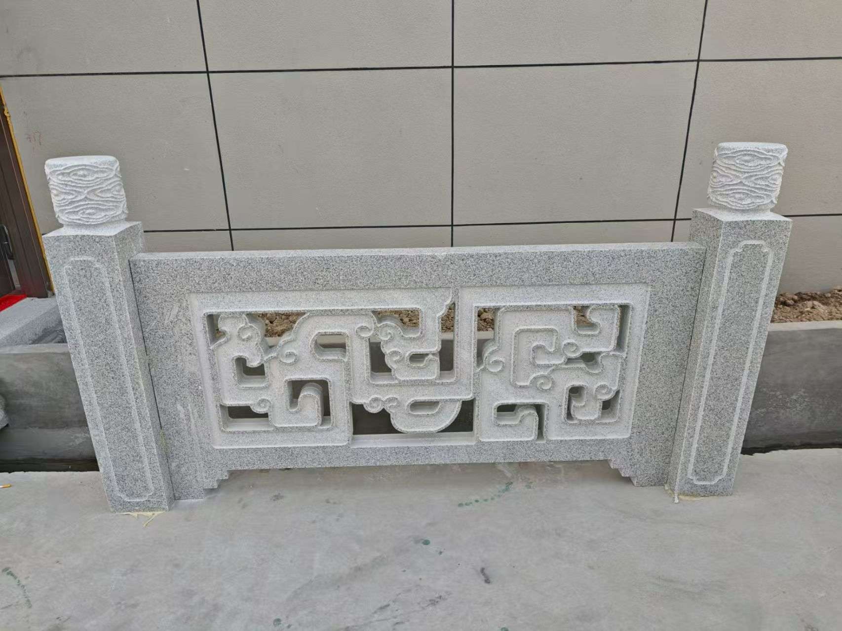 厦门芝麻白河道栏杆 桥栏杆