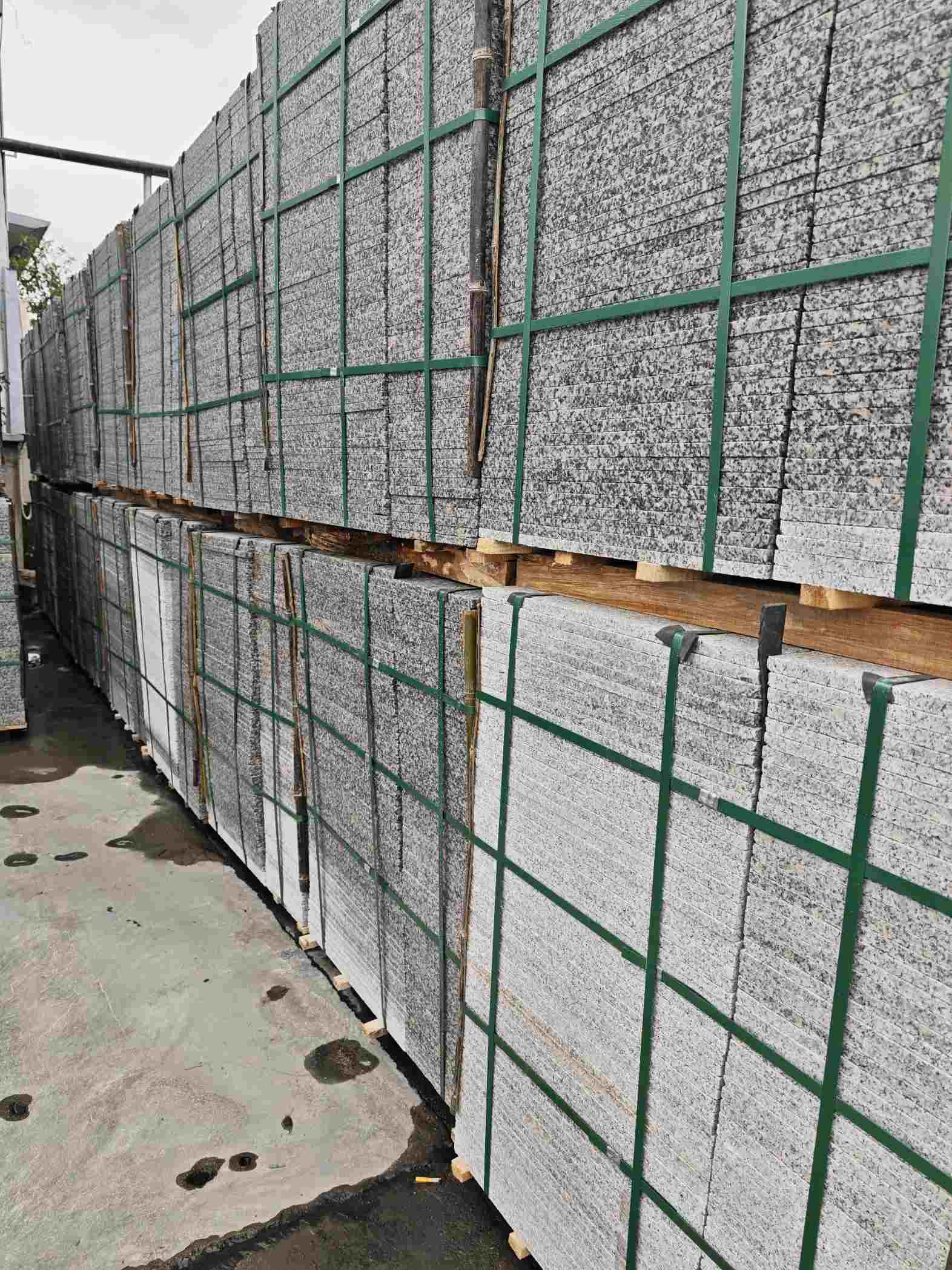 厦门芙蓉白地铺石，石材地铺石