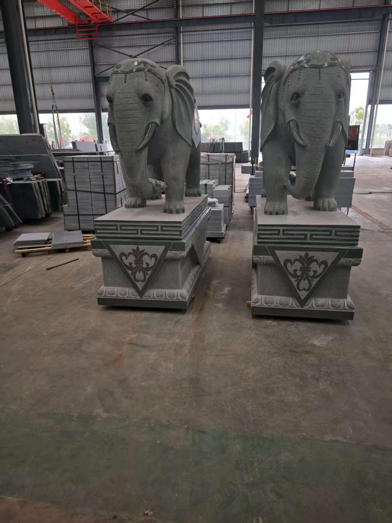 厦门芝麻灰花岗岩对象 芝麻白芝麻灰大象